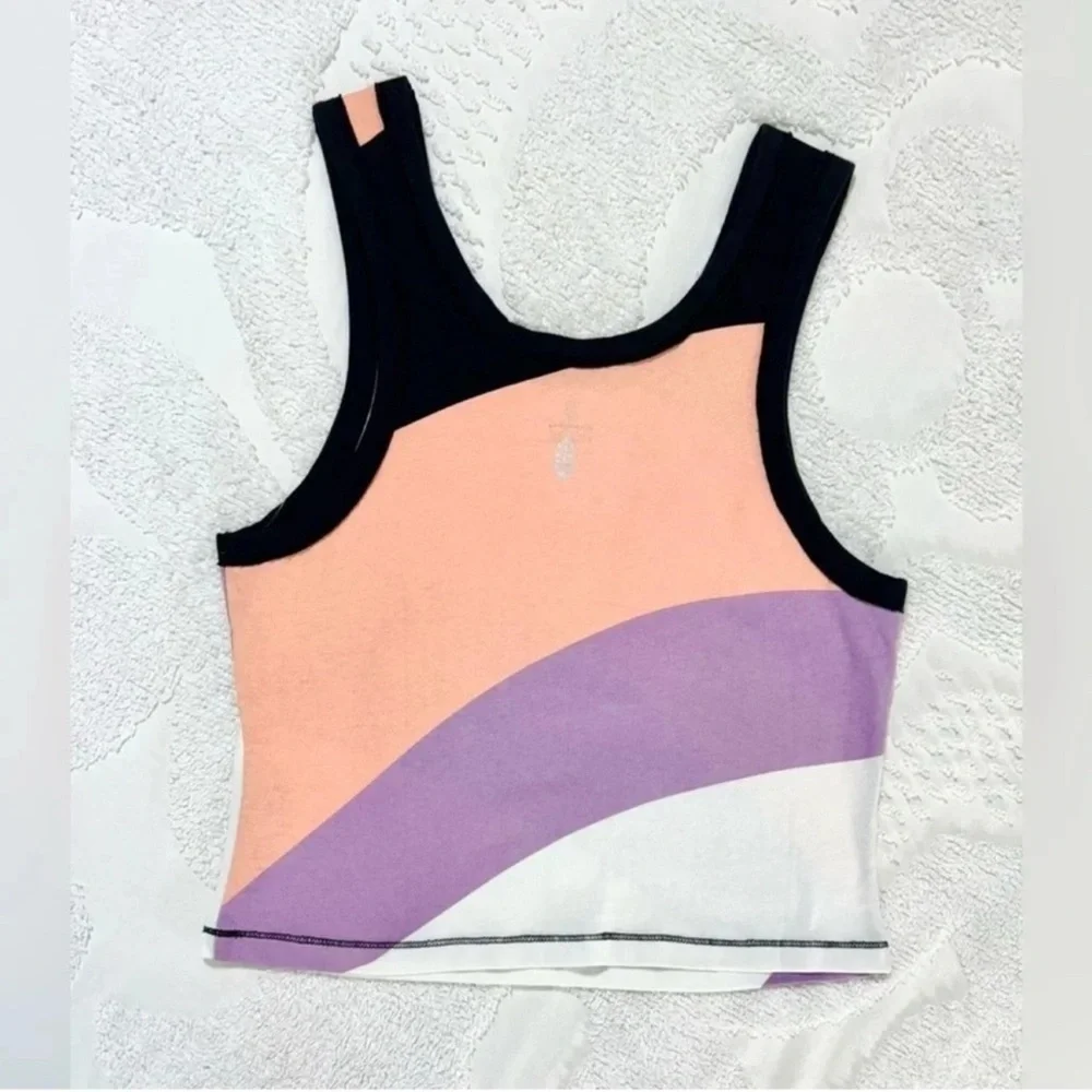 Free People Movement Back To Basics Colorblock Tank Top